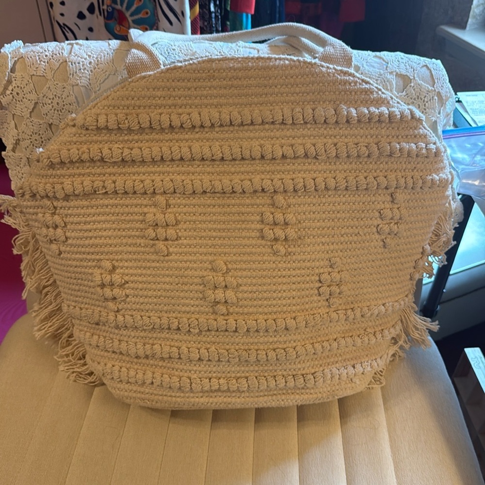 Shade and Shore boho beach bag